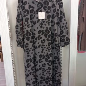 929 Vakosamettinen leo-mekko